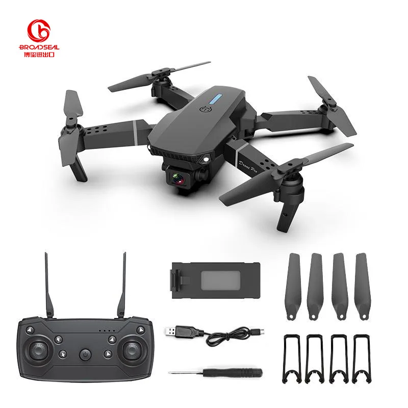 High Definition Mini Kids UAV Portable Four Axis RC Aircraft Drone with Hand Control Remote for Beginners Foldable Design