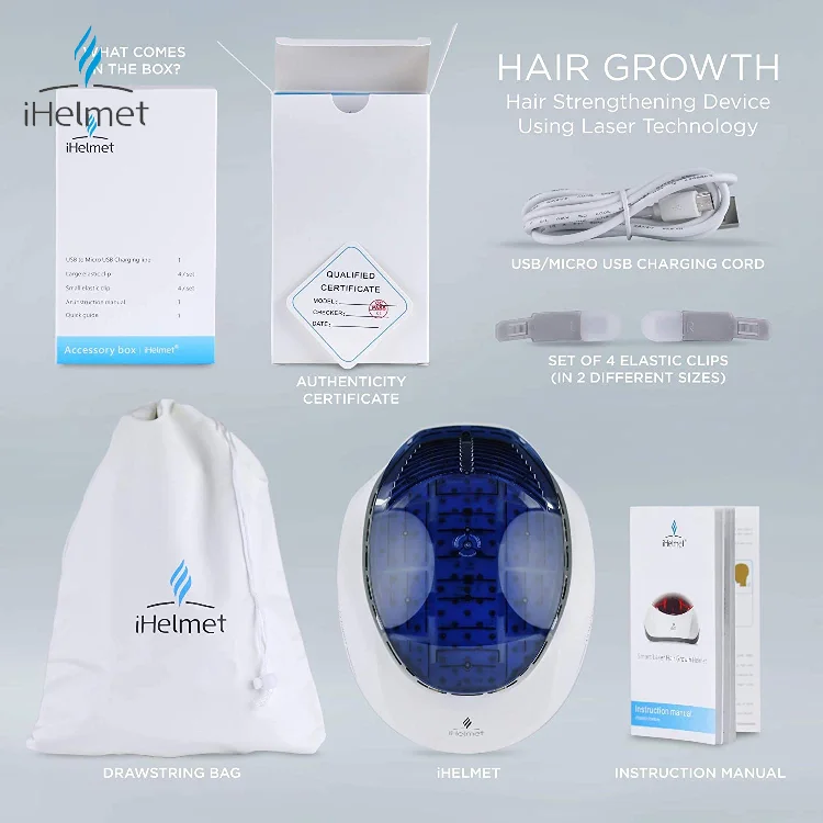 Ihelmet Best Hair Growth Cap Upgrade Hair Regrow Laser Helmet For Men Women Buy Hair Growth 6277