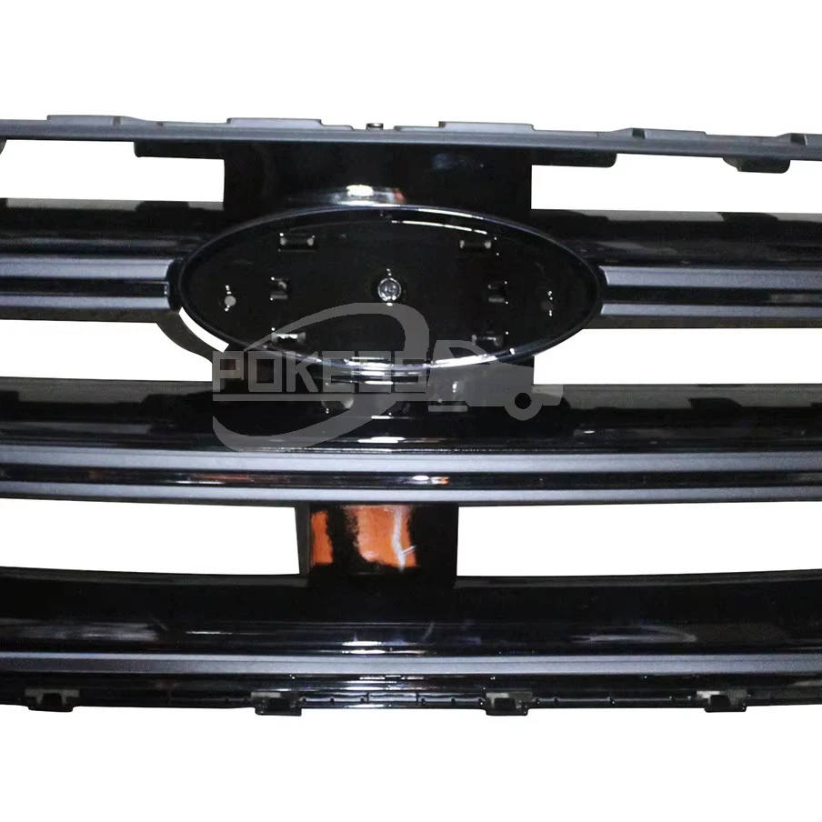 Factory Outlet High Quality Car Grille Sports Black With Camera Hole O...