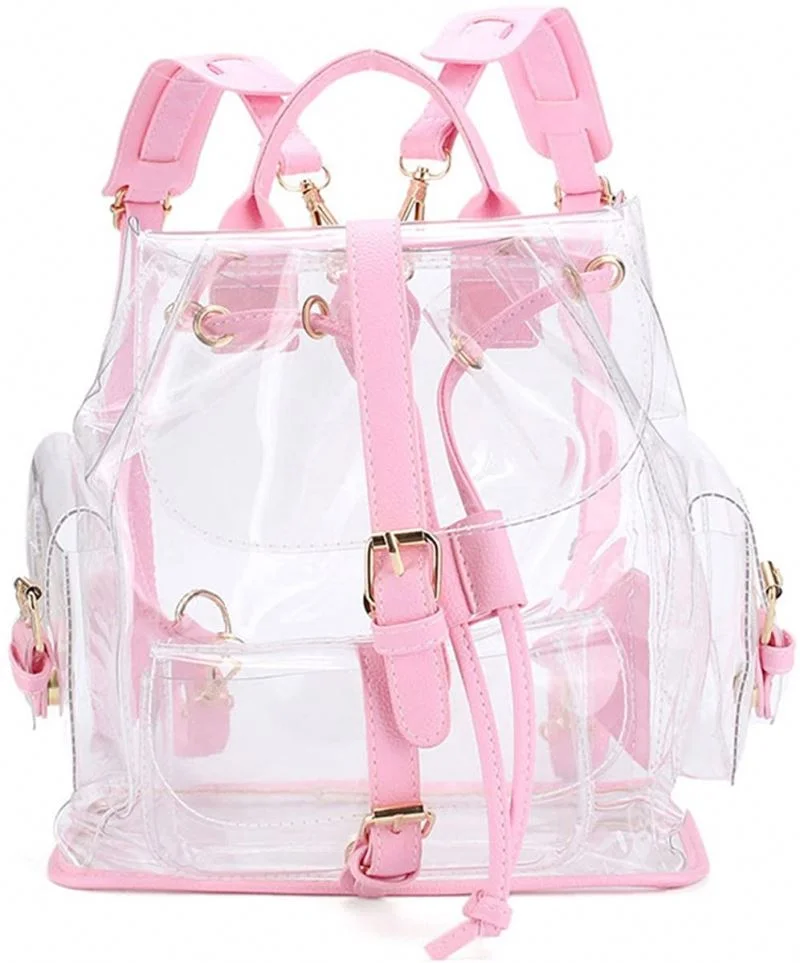 Custom Logo Waterproof Clear Bookbag Escuela Cartable Mochilas ...