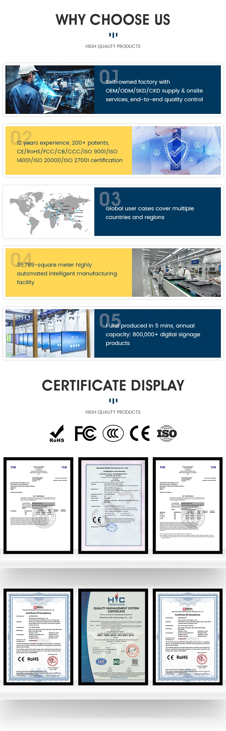 Home Battery Powered Android TV Tablet Interactive with In Cell Touch Screen Chip