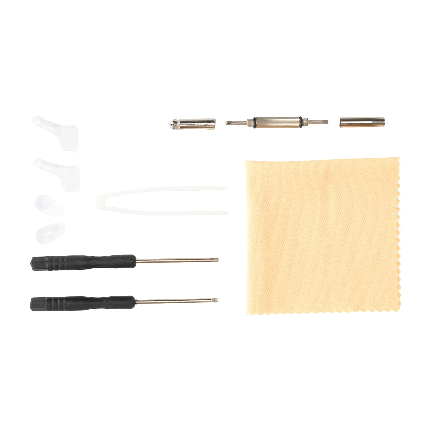 Eye Screw Set Accessories SL03 Eyeglass Frame Tool Box Maintenance Frameless Mirror Leg Washers Screwdriver Parts Nose Support