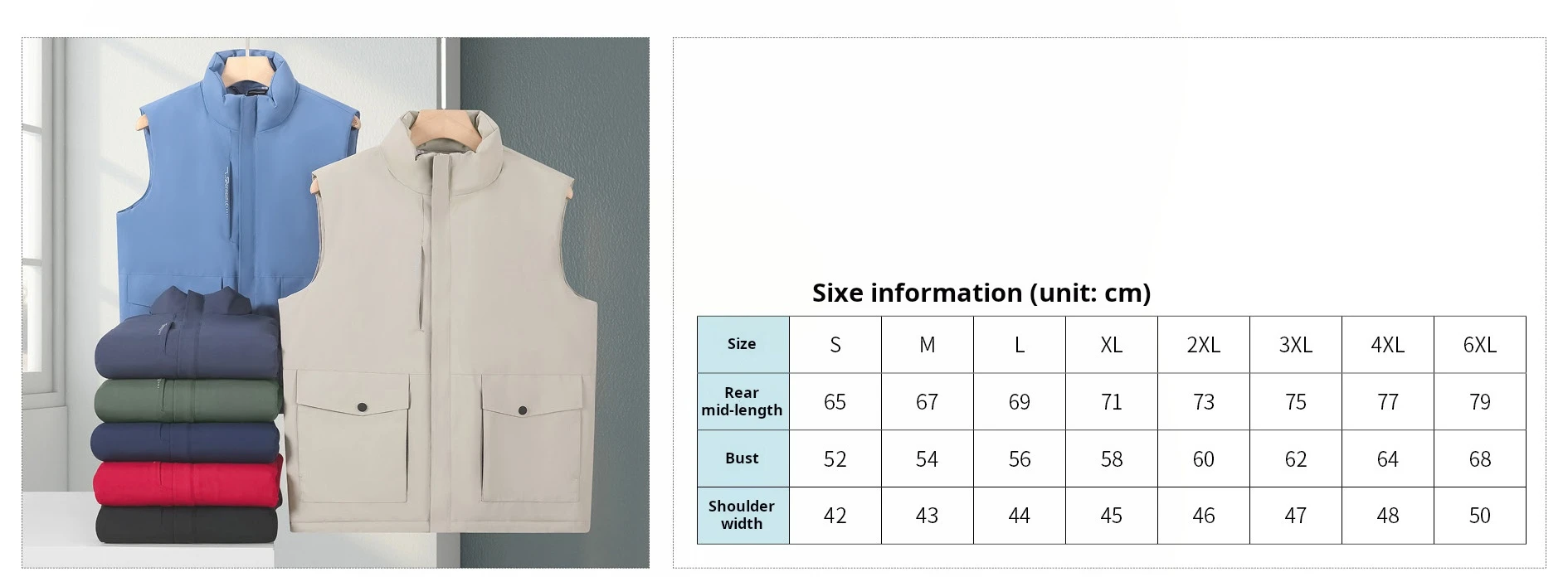high quality oem custom logo winter sleeveless puffer vest polyester outerwear unisex winter vest