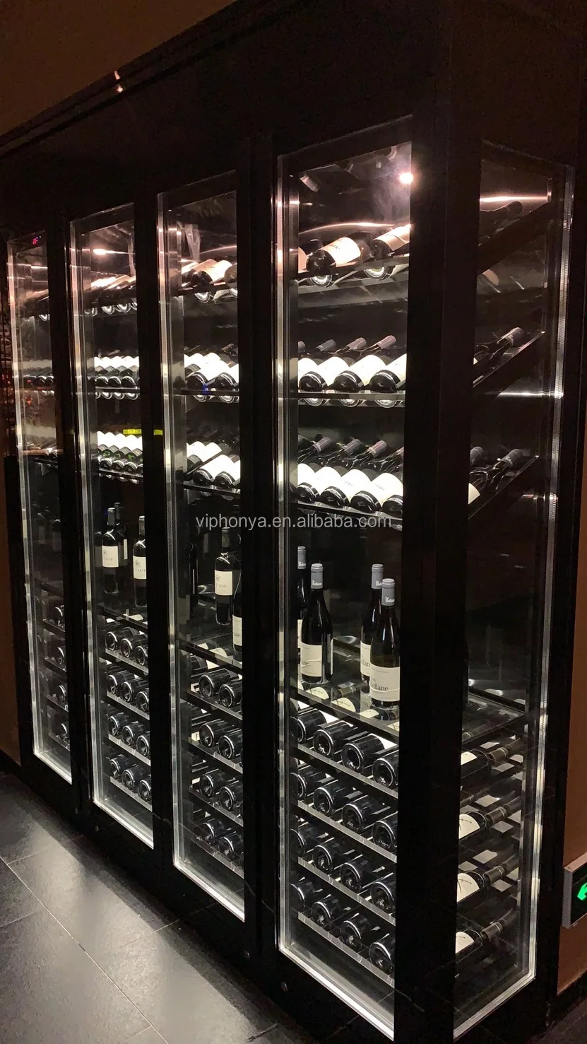 with Fingerprint Lock Advanced Custom Electric Wine Coolers with Compressor Thermostatic Freestanding Wine Refrigerators Cabinet