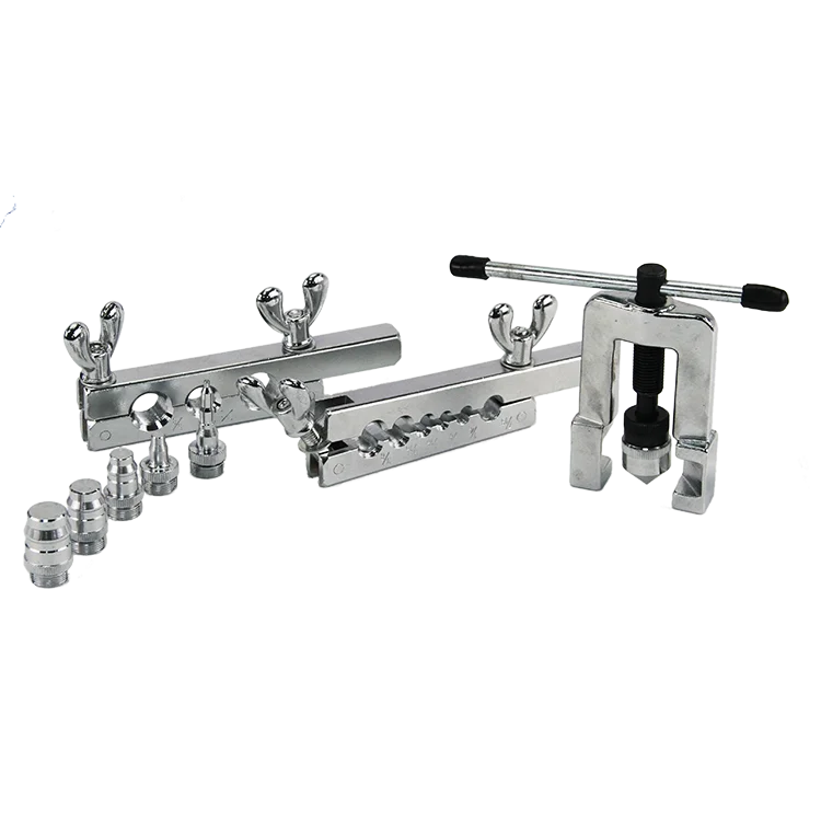 Super Stars Kit d'outils d'évasement de tuyau de 6,35 mm à 19,5 mm - Outil  de réfrigération de type excentrique à 45° avec coupe-tuyau pour tuyaux en  cuivre/aluminium/acier inoxydable (kit 5 en
