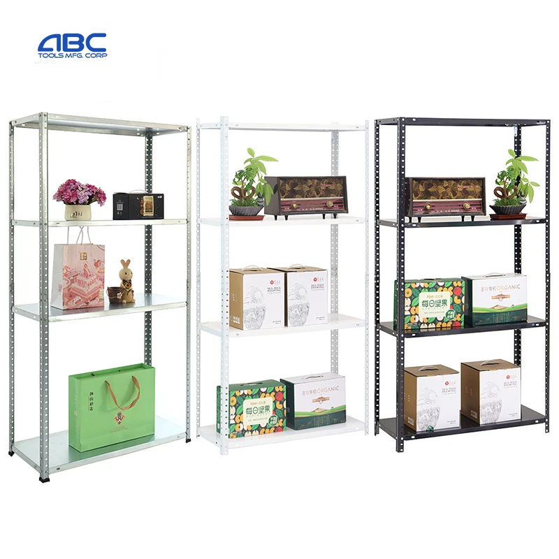 ABCTOOLS 5-Shelf Warehouse Storage Rivet Metal Rack Shelf with Cheap Price