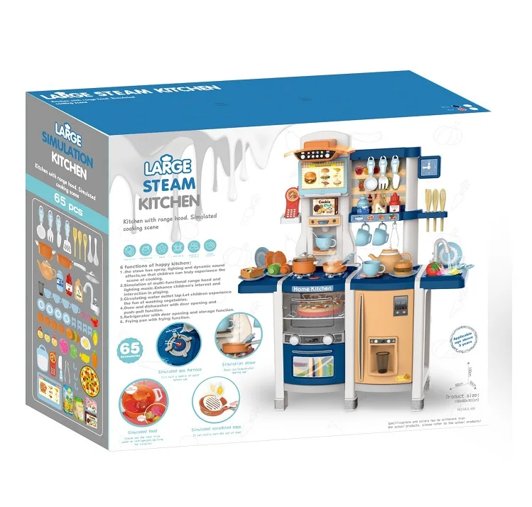 Boys and Girls Kitchen Toys Pretend Play Set for Kids