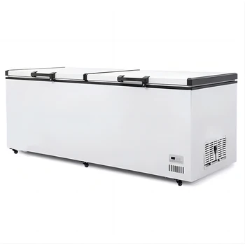 Factory Direct Horizontal Freezer Commercial Supermarket Chest Freezer