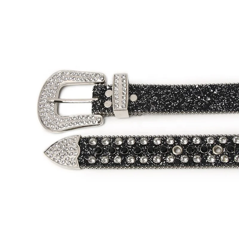 black rhinestone belt for dress Gleaming Rhinestone Belt