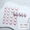 Gradient french sticker sd-1932
