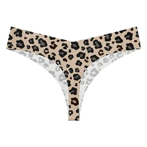 New Product Ideas 2026 Female Underwear Ice Silk T-Back Panties Sexy Thong Low Waist Women's Thong Panties Fashion Show Thong