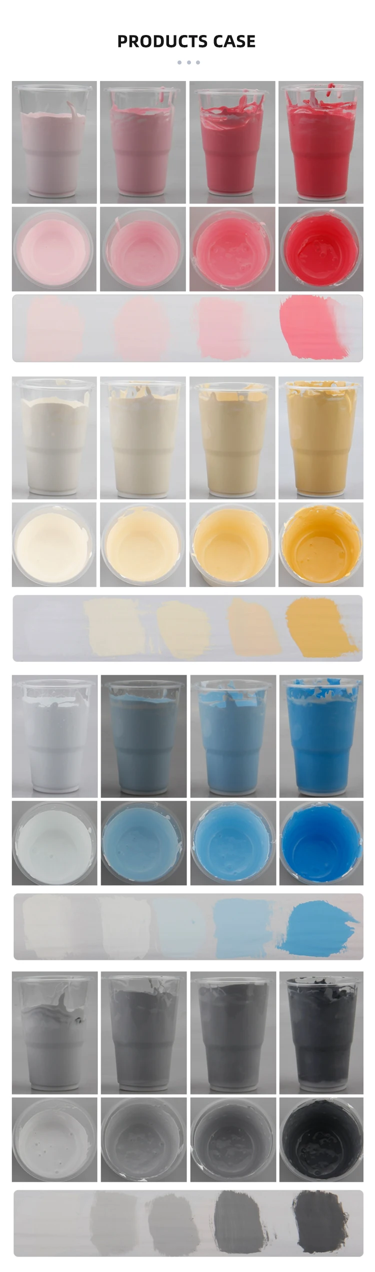 Epoxy Resin Oilbased Paint Paste,Automotive Paint Pigment Paste,High