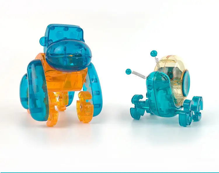 Новая детская Умная игрушка солнечная улитка научная технология электрические Обучающие игрушки Stem сборная Головоломка «сделай