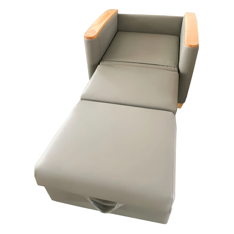 Modern Hospital Furniture-Foldable Electric Patients' Multi-Functional Sleeping Sofa for Families Comfortable Couch for Visitors