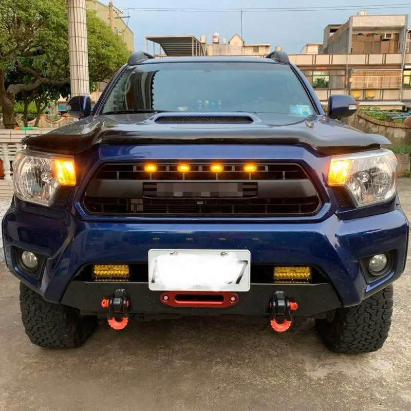 
Светодиодная Передняя решетчатая лампа 4X4 для грузовика, фара для гриля, автомобильные решетки, светодиодные фары для Ford F150 
