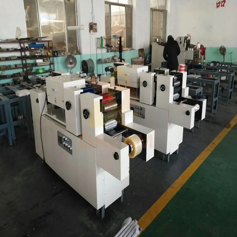 Print Adhesive  Packaging Tape Printing Machine