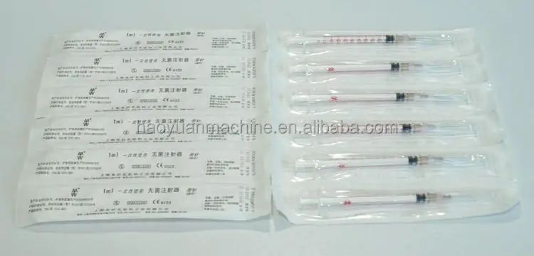 HY-420 Automatic Medical And Surgical Disposable Products Blister Heat Sealing Packaging Packing Machine Price factory