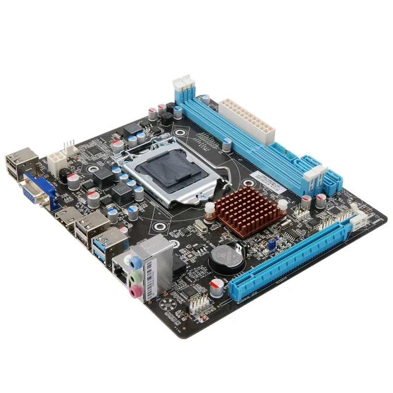 H61 Socket LGA 1155 Motherboard Intel 2nd 3rd Gen I3 I5 I7 Pentium Celeron  PC Board 17*19 DPC Motherboard