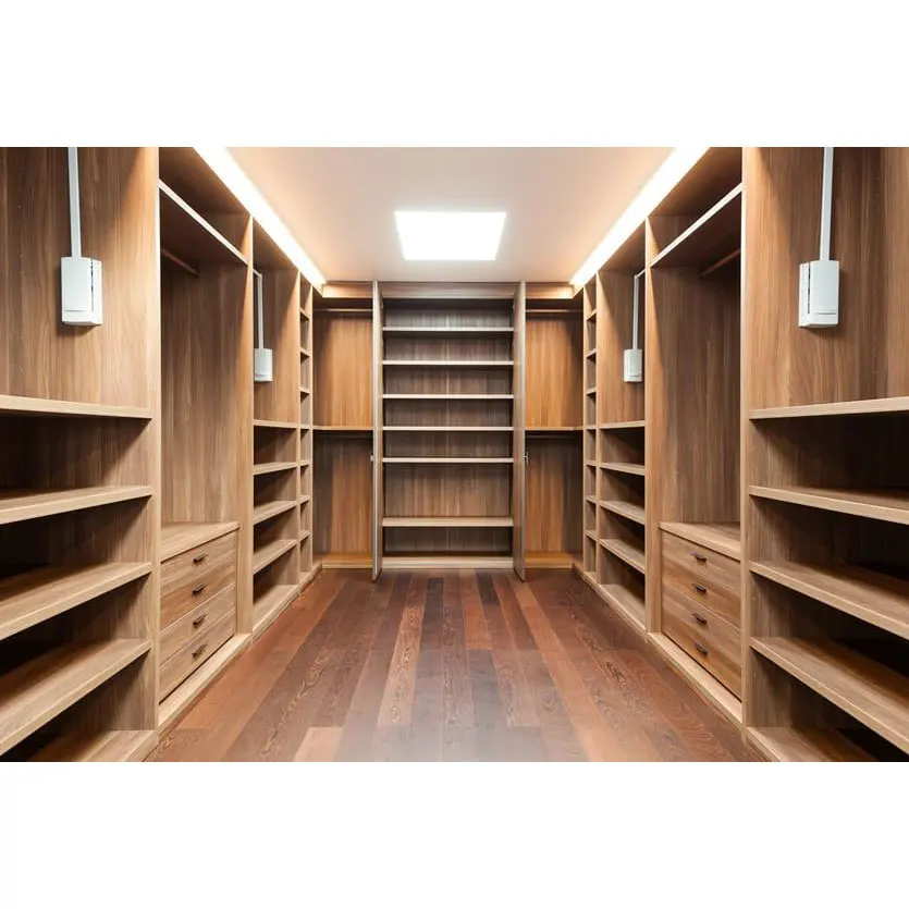 Vermonhouzz индивидуальный гардероб со стеклянной дверью функциональная Роскошная прогулка в шкафу светодиодной