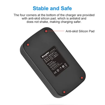 KingMa EN-EL15 High Capacity 2400mAh Lithium Ion Batteries and Portable Usb-c Charger Kit for Nikon detail image