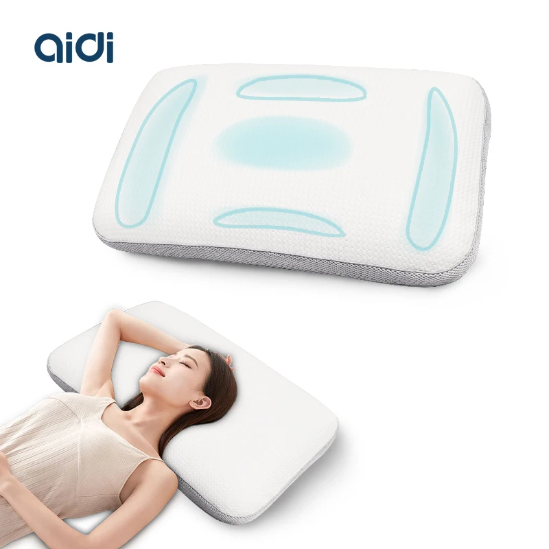 AIDI Customized OEM Bed Pillows Relaxing Comfort Orthopedic Gel Foam Memory Pillow Wholesale