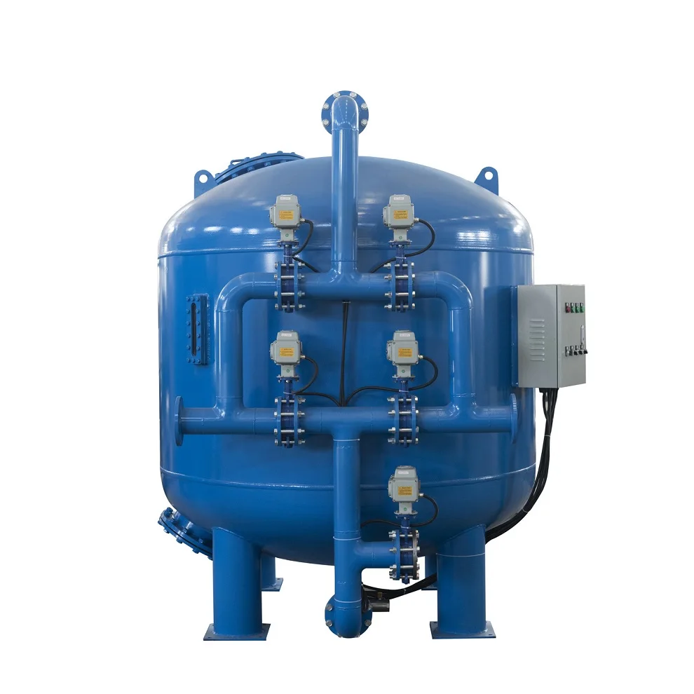 Automatic Backwashing Sand Bed Filter Activated Carbon Filter