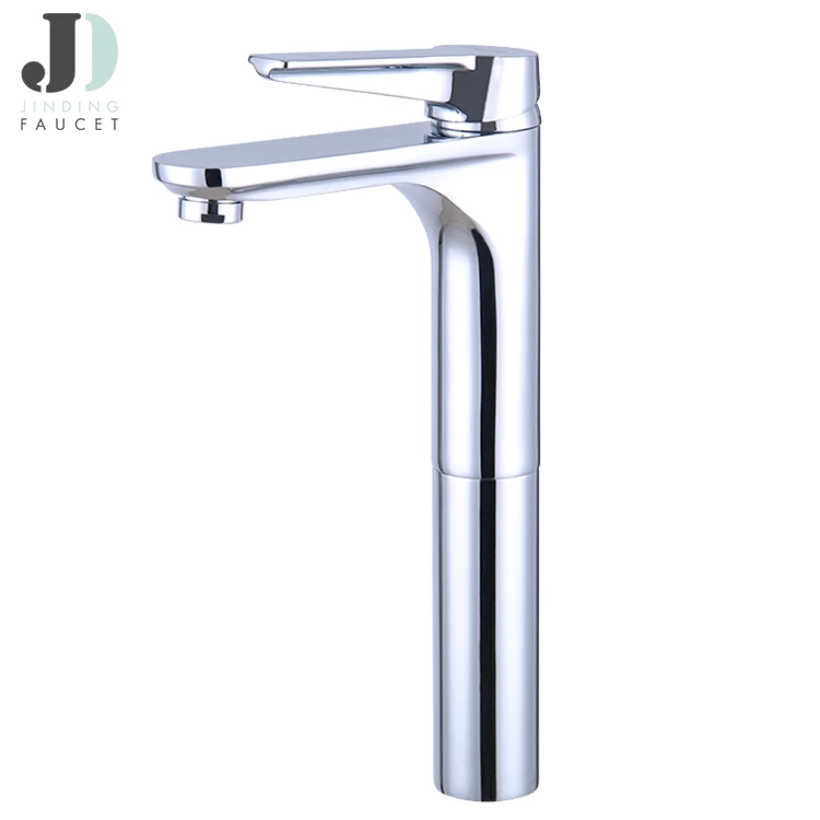 Single Hole Tall Faucet Factory Price Modern Basin Faucets Bathroom Hot and Cold 59 - 62 Brass Main 