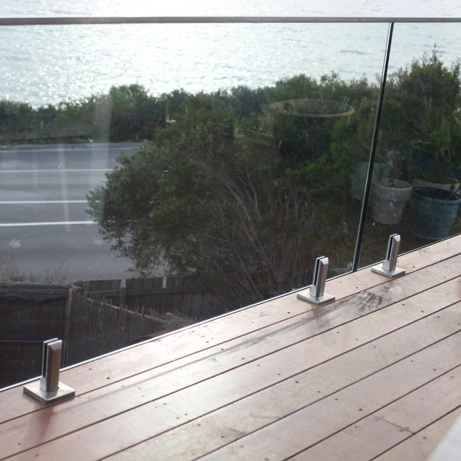 Clear View Railings Glass Terrace railing designs balcony rail frameless pool fence/stair fence