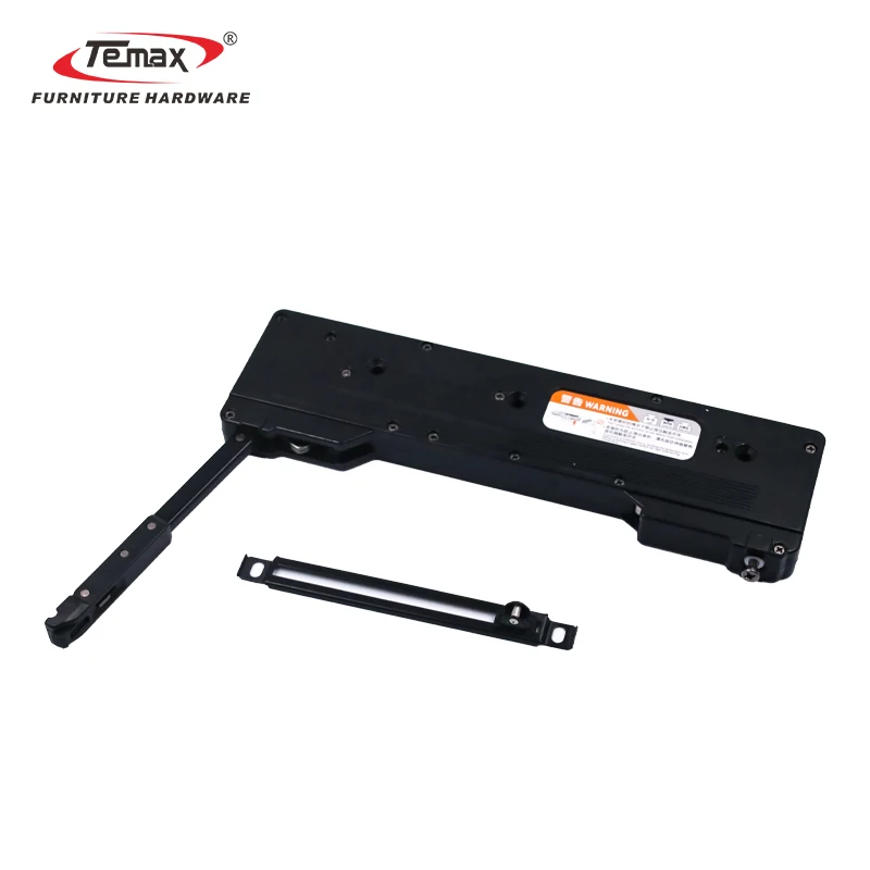 Temax One Touch Soft Close and Push Open Buffer System Black Modern Plastic Kitchen for Furniture Accessories