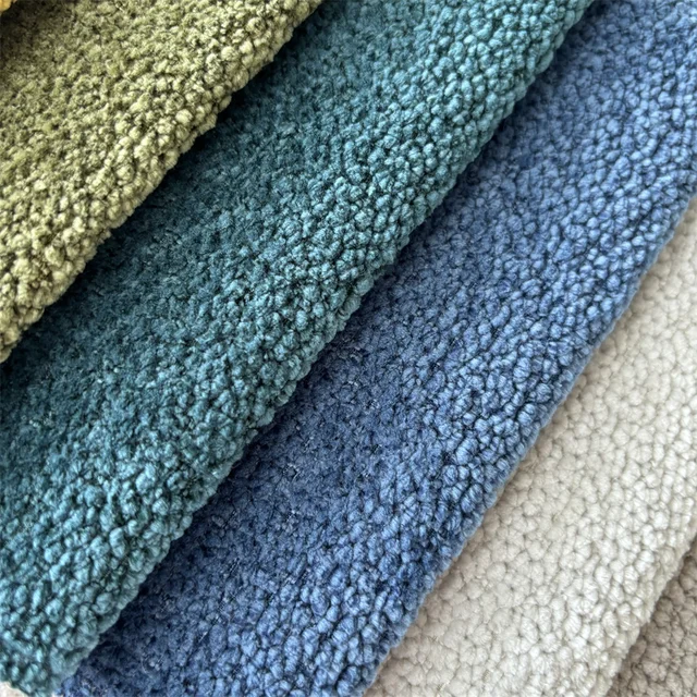 Hometextile Chenille Fabric for Sofa Furniture Fabric Solid&plain Woven Upholstery Sofa Fabric Vega  0118