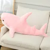 Shark pillow (pink)
