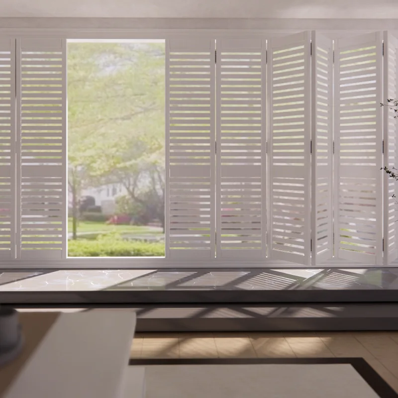 Anodized Aluminium Shutter Casement Window Louvered Storm Door Louver