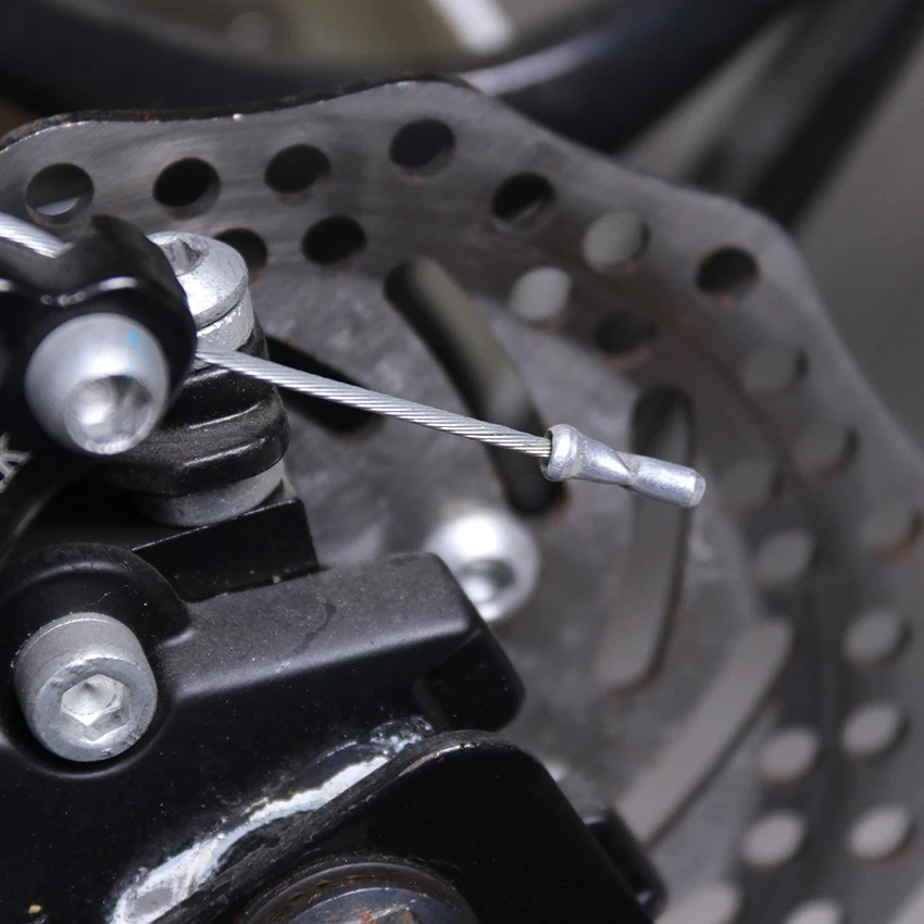 100 Terminali Per Cavi Bici In Alluminio - Antisfilacciamento Per Freni E Cambio - Foto 8