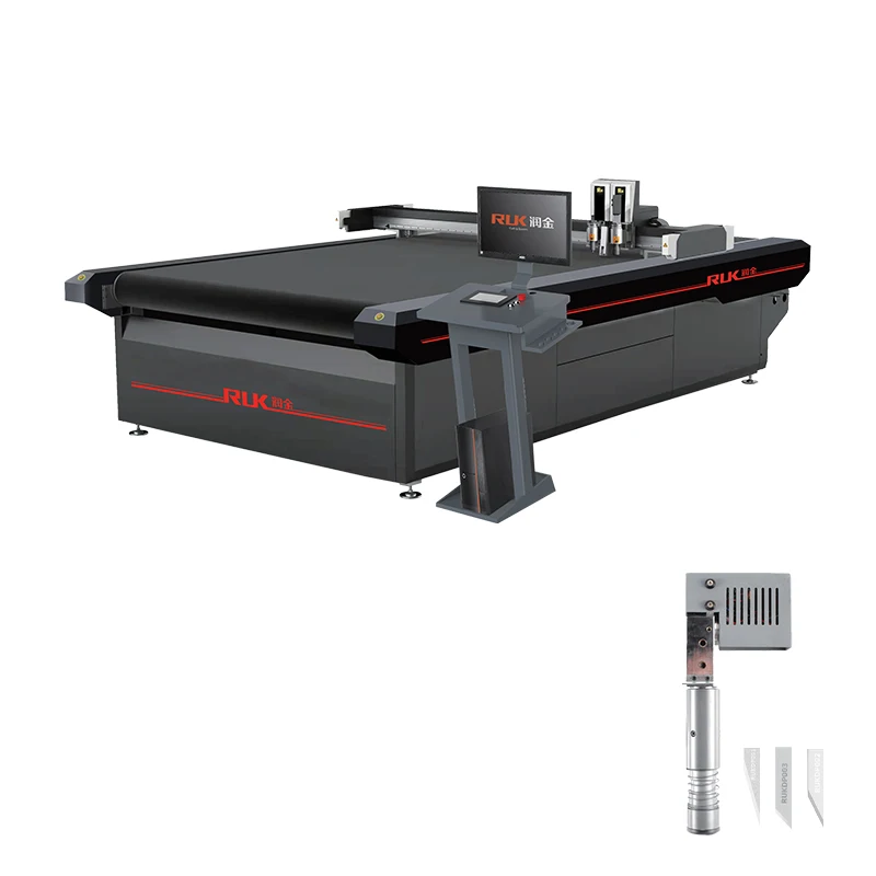 RUK MTC06 Sticker Cut Plotter Machine Manufacturer Automatic Cutting Carton Making Machine
