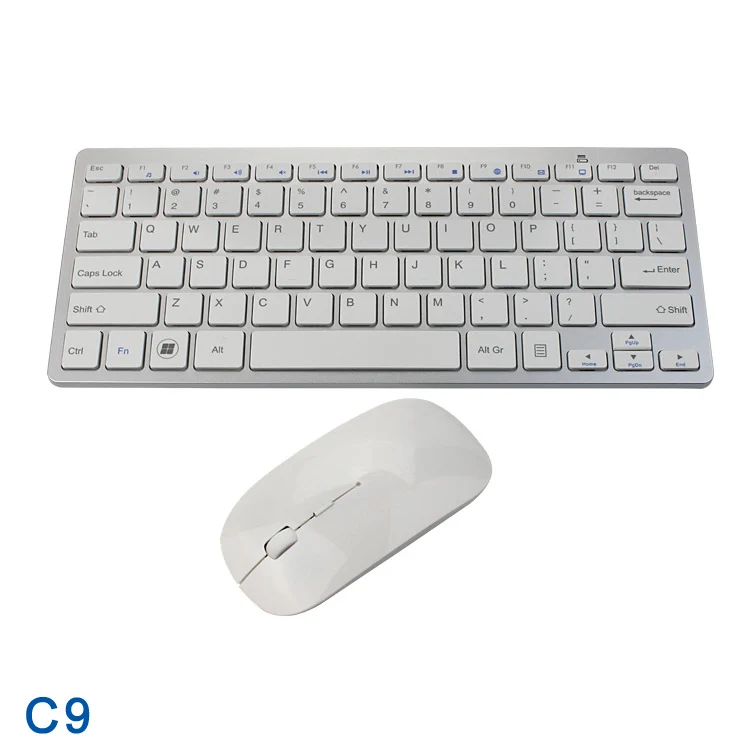 
 Ультратонкая Беспроводная мини-клавиатура и мышь с поддержкой Wi-Fi 2,4 ГГц  