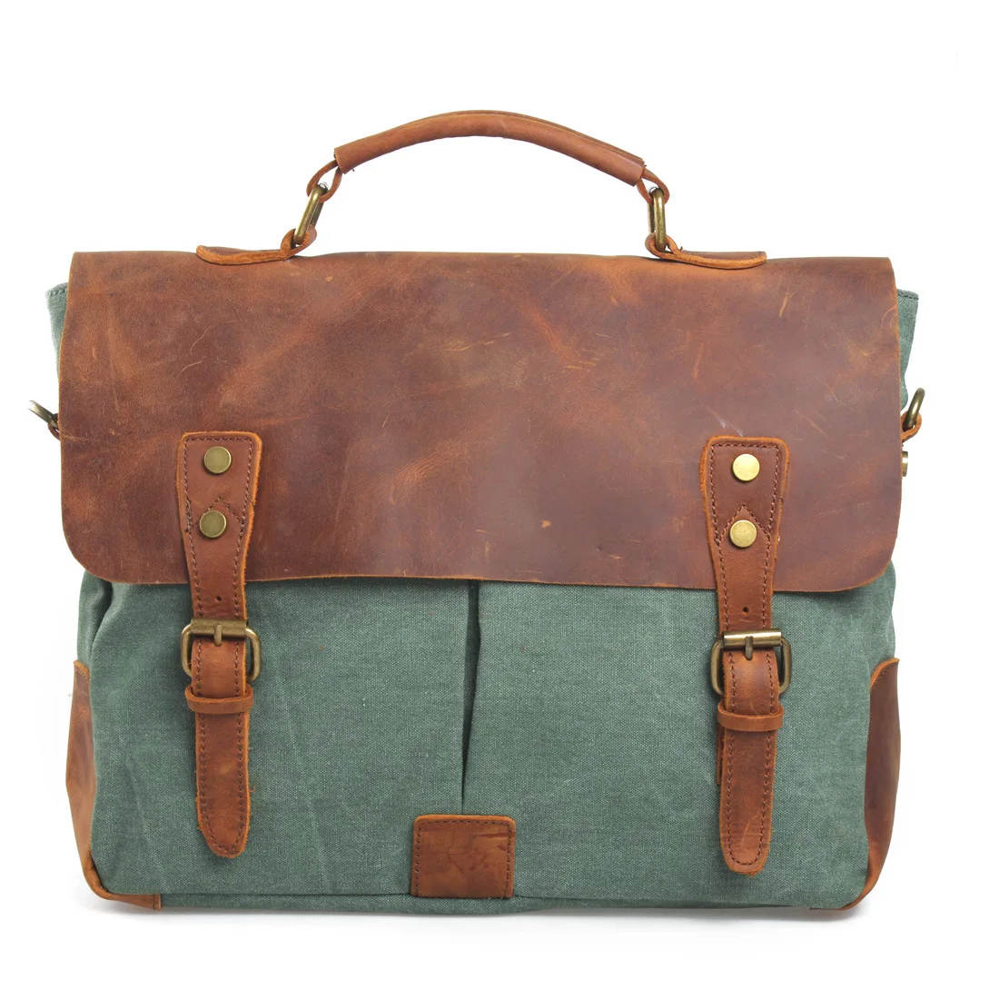 Canvas messenger bag men crossbody bag