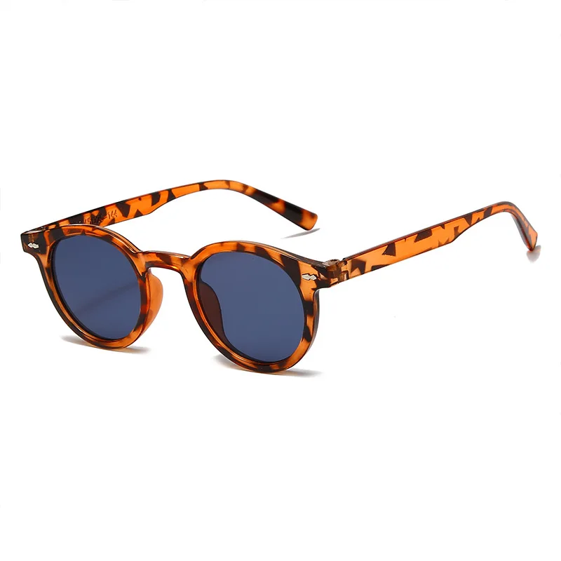 Adult Fashion Outdoor Wholesale Plastic Round Men's And Women's Sunglasses_voghion.com