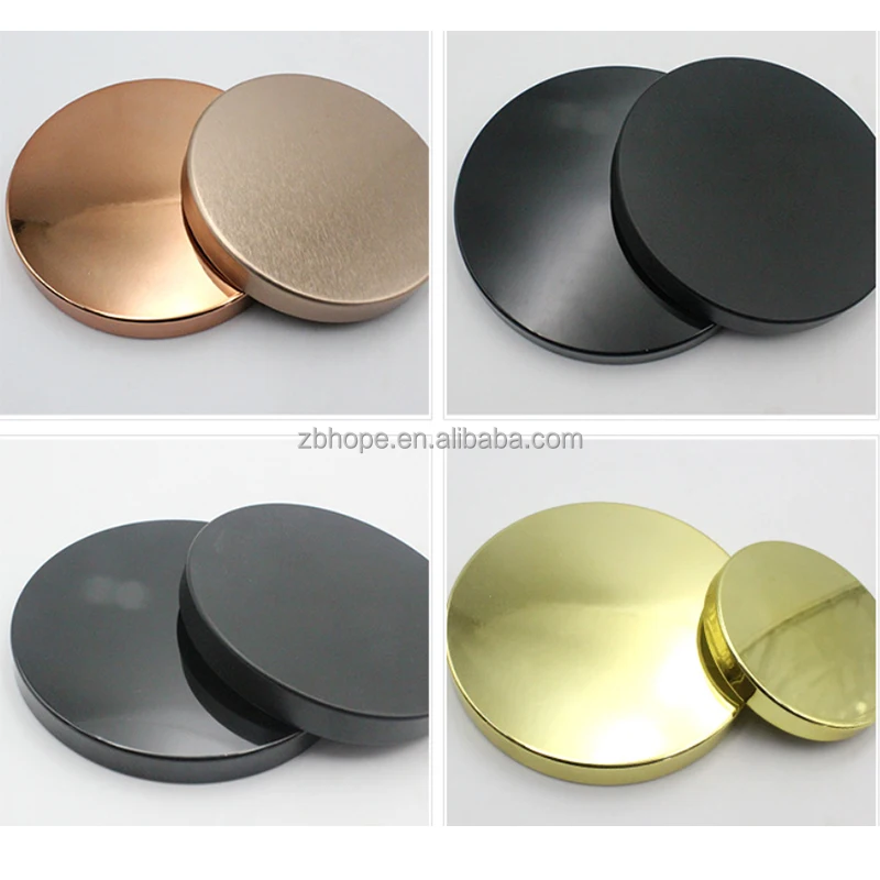 Glass Candle Holder Jar With Lid And Gift Box Matte Glossy Black White