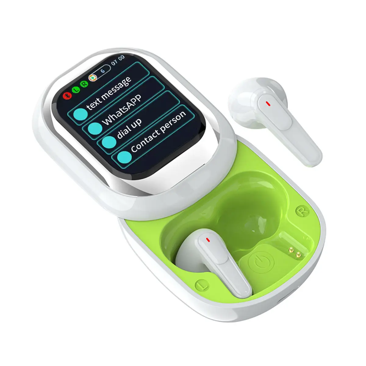 AI Translator AI Translation Earbuds - Real-Time 144 Language Translator For IOS & Android, 5 Hour Battery Travel Translator Device