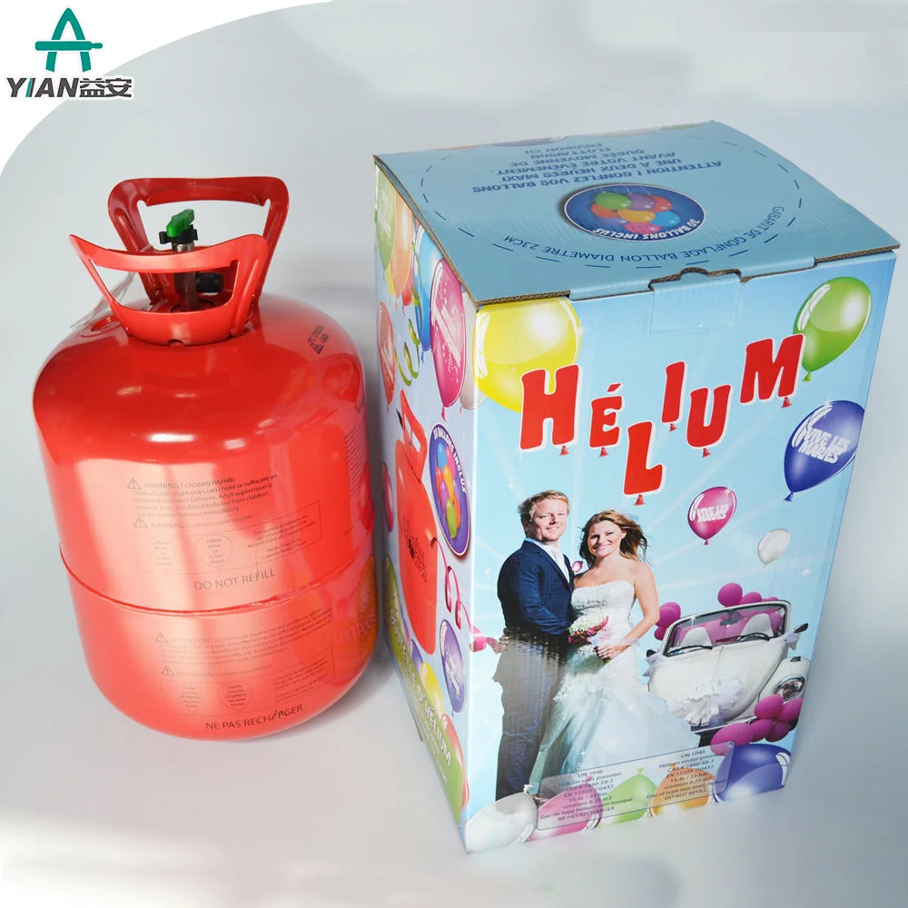 
 Disposable 50LB EC-13B Helium Gas Tank 13.6L Helium Gas Cylinder For Christmas  