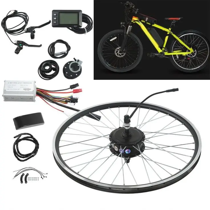 Bafang Kit de conversion de vélo électrique 48 V 750 W avec affichage