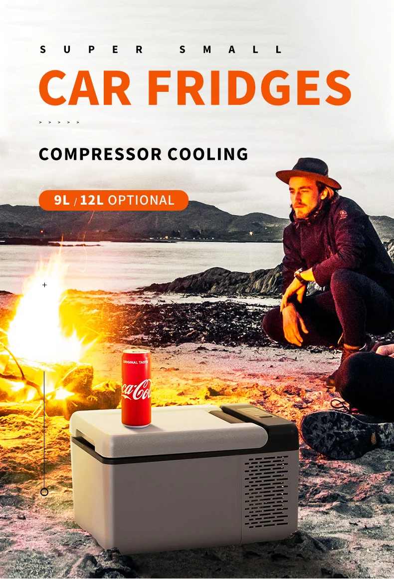 Source Alpicool C9 9L 12V mini dc kompressor camping tragbare auto  kühlschrank mit gefrierfach schreibtisch büro kühlschrank on m.alibaba.com