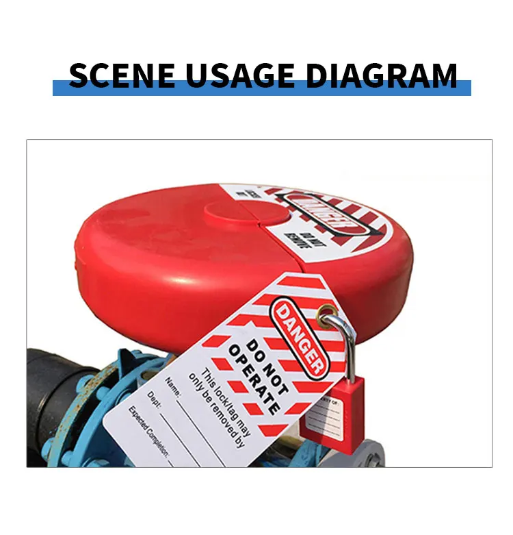 Multitudinous Safety LOTO Devices,Safety Standard Gate Valve Lockout Device,Universal Safety Gate Valve Lockout