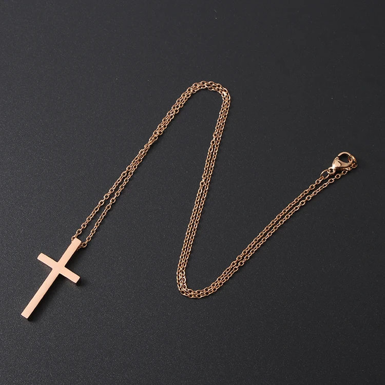 Silver Cross Necklace
