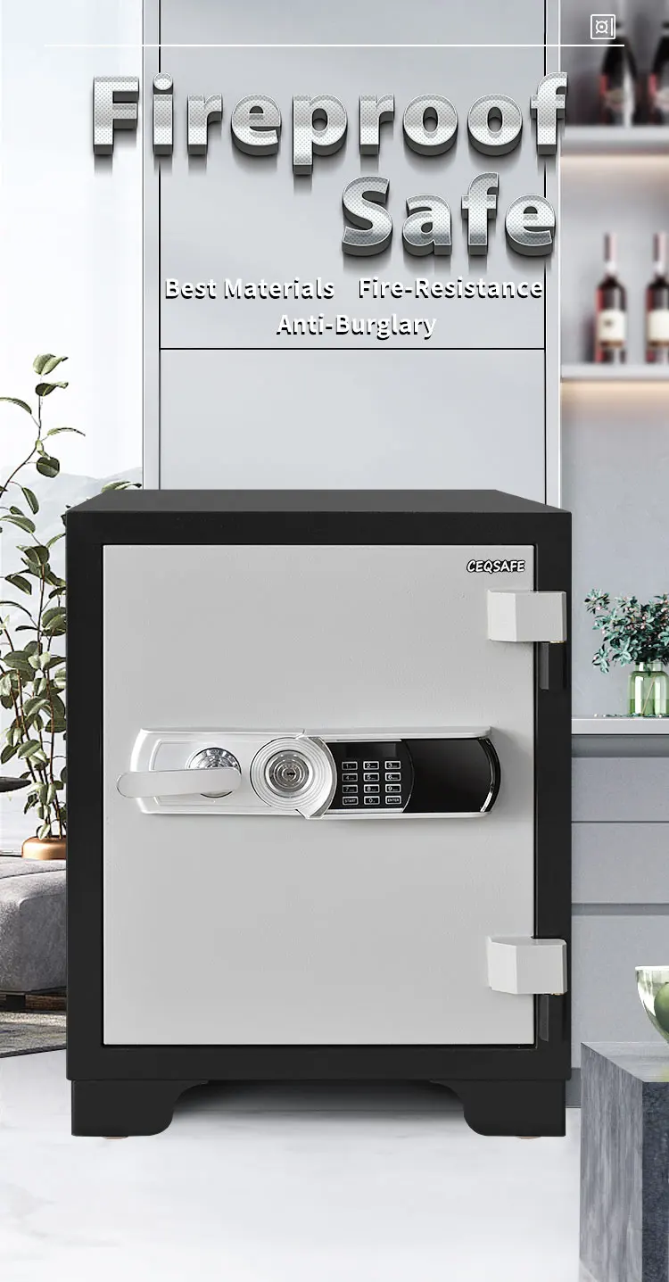 CEQSAFE Office Automatic Digital Security Fireproof Smart 2 Hours Safe Box supplier