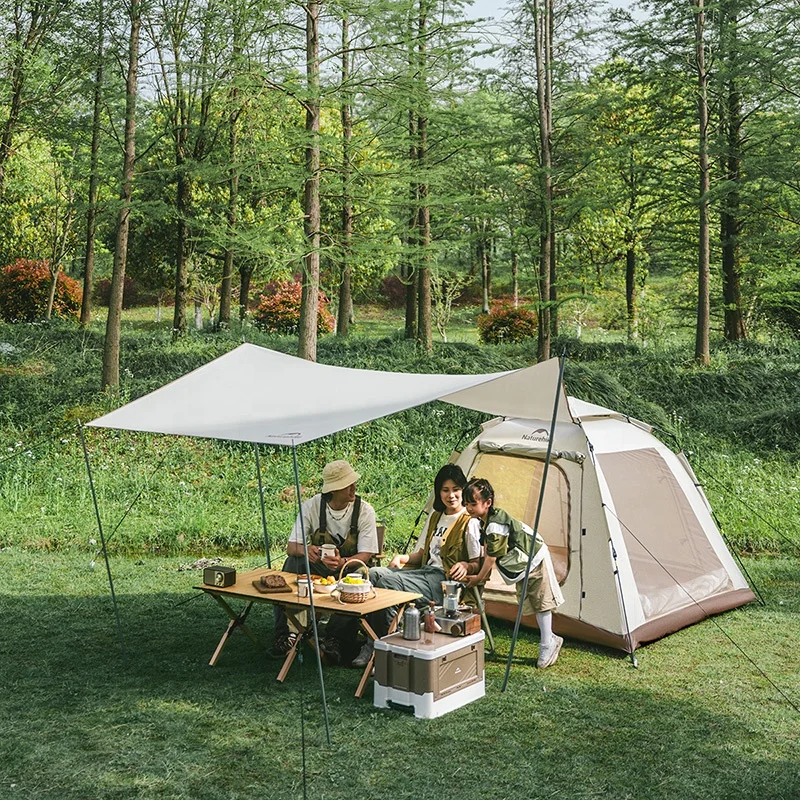 ポータブルキャンプテント屋外自動クイックオープンテント2-3人
