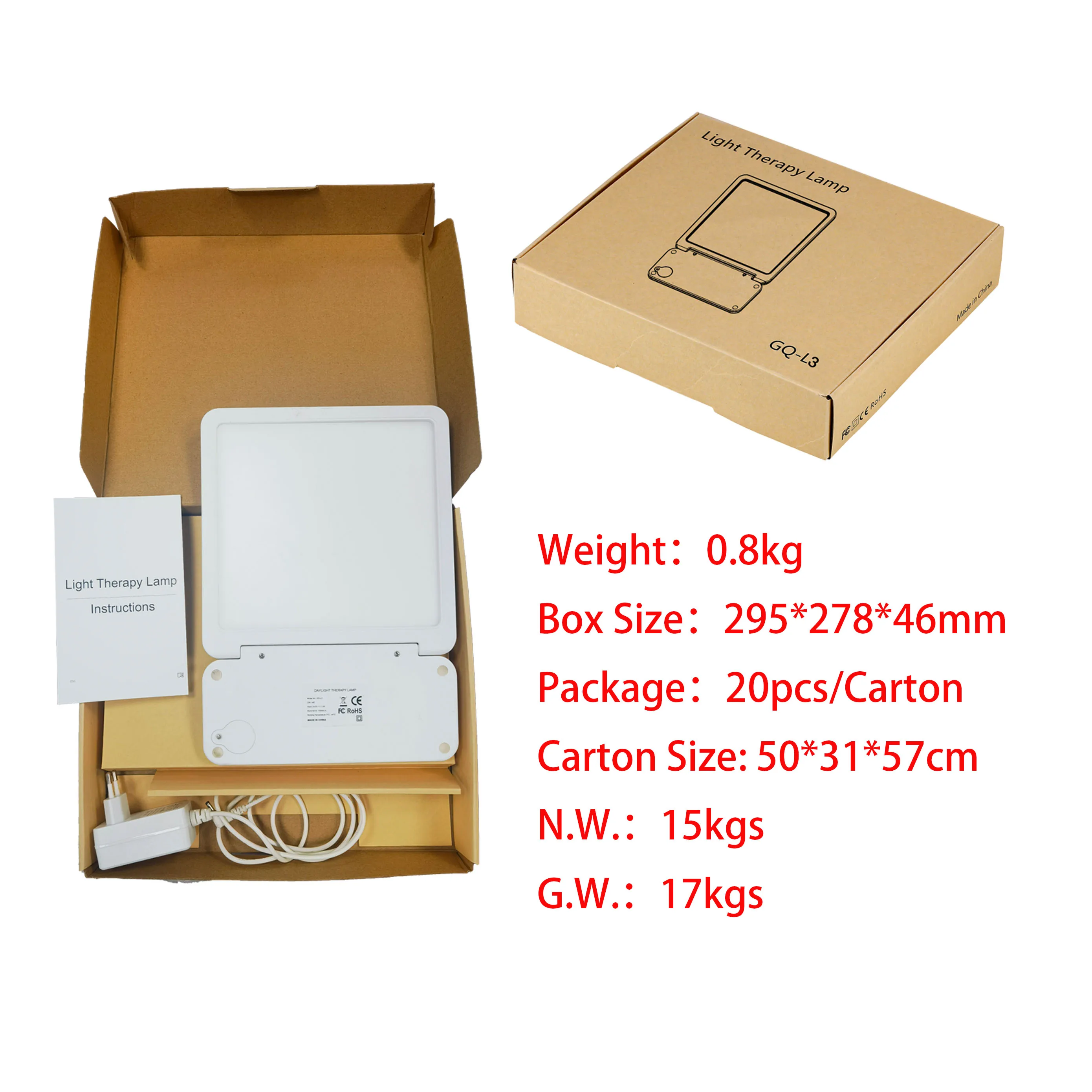 light box for energy boost Amazon.com: Light Therapy Box main image 0