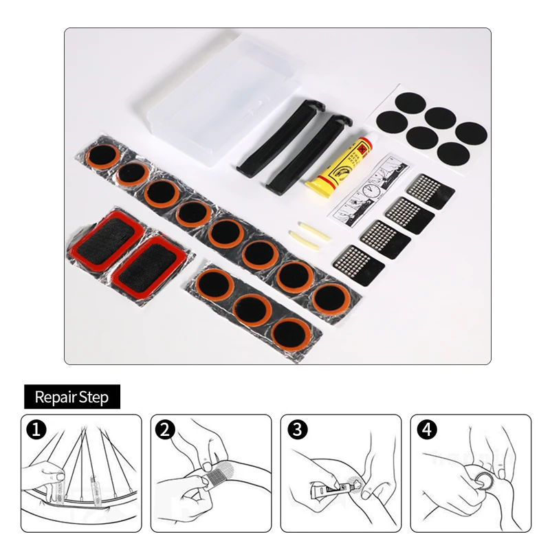 Superbsail MTB Mountain Bike Bicycle Repair Tools Flat Tire Kit