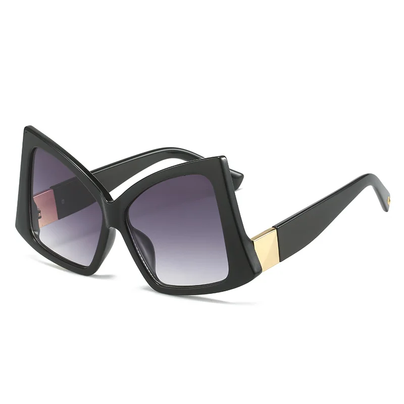 Elegant Black Bow Sunglasses Ribbon Sunglasses - For Art main image 4