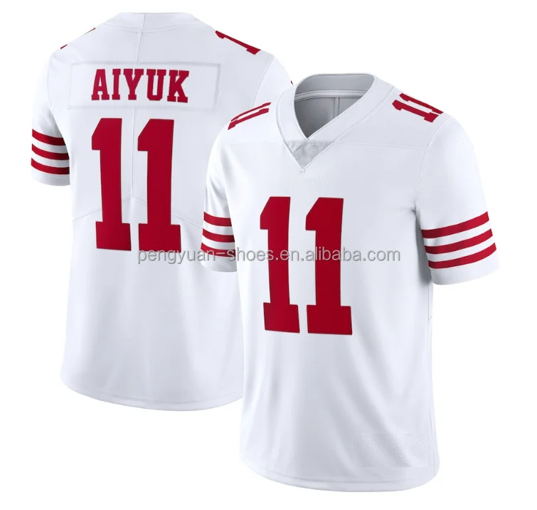 NFL_ Jersey San Francisco''49ers''MEN Women Youth Brock Purdy #13 Christian  McCaffrey Deebo Samuel #19 Nick Bosa George Kittle 